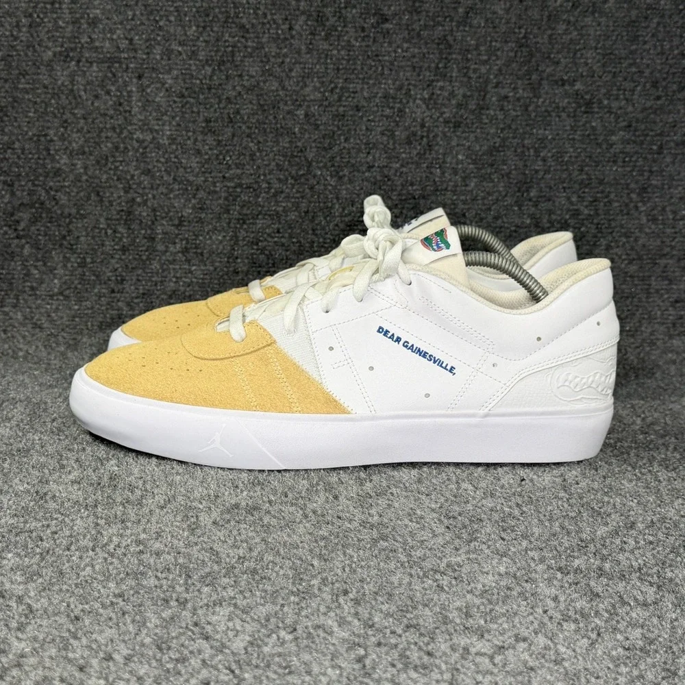 Jordan Series ES Florida Gators Low Sneakers Men's 13 White Tan Blue Athletic